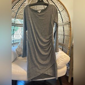 Leith Gray T Shirt Dress